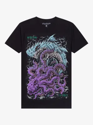 Vampire Freaks Megalodon Vs. Kraken T-Shirt