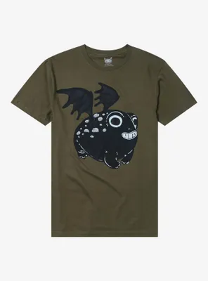 Winged Toad T-Shirt By Stephanie Bayles