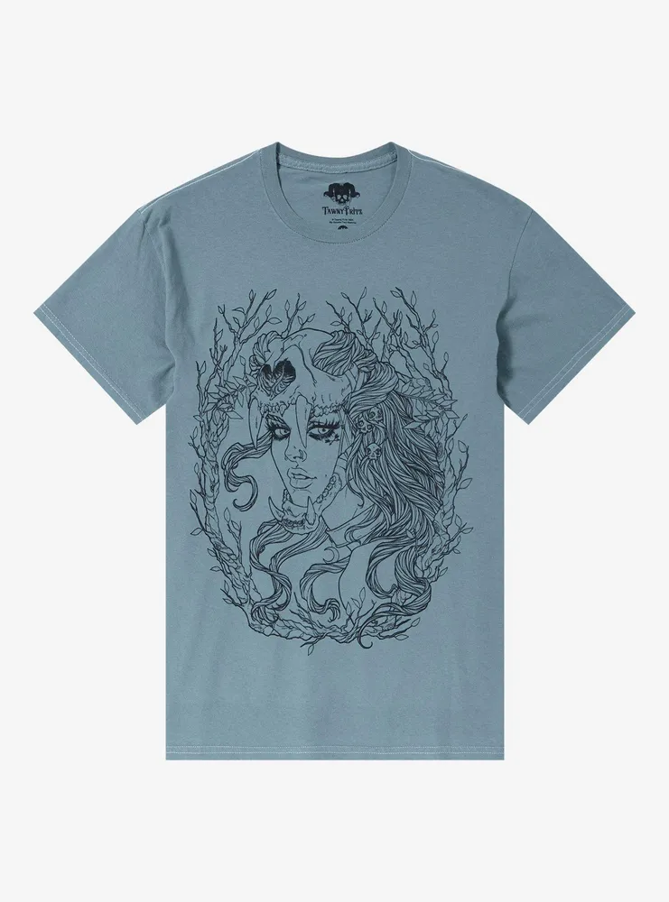 Forest Warrior Princess T-Shirt By Tawny Fritz