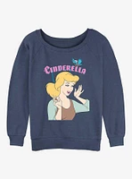 Disney Cinderella Getting Ready Girls Slouchy Sweatshirt