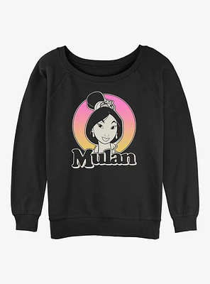 Disney Mulan Classic Girls Slouchy Sweatshirt