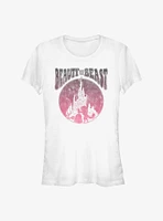 Disney Beauty and the Beast Castle Badge Girls T-Shirt