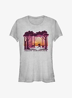 Disney Pocahontas Deer Forest Run Girls T-Shirt