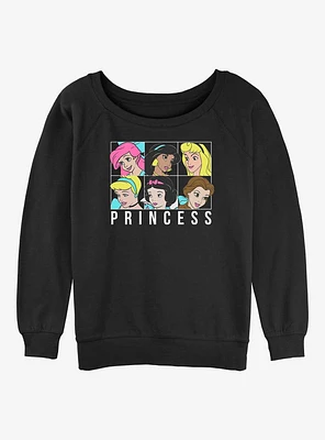 Disney Princess Classic Girls Slouchy Sweatshirt