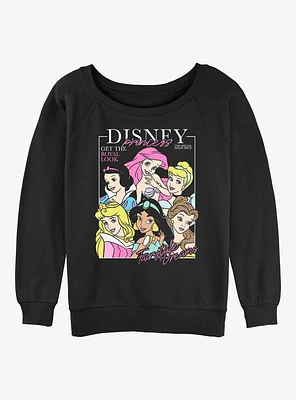 Disney The Little Mermaid Princesses Cover Story Girls Slouchy Sweatshirt
