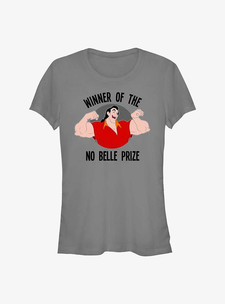 Disney Beauty and The Beast Gaston Winner Of No Belle Prize Girls T-Shirt