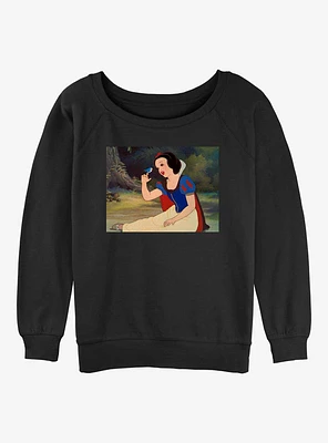 Disney Snow White and the Seven Dwarfs Forest Friend Girls Slouchy Sweatshirt