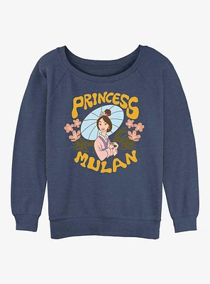 Disney Mulan Princess Girls Slouchy Sweatshirt