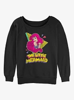 Disney The Little Mermaid 80's Girls Slouchy Sweatshirt