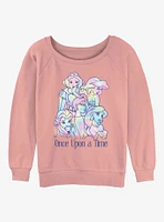 Disney Snow White and the Seven Dwarfs Dreamy Princesses Girls Slouchy Sweatshirt