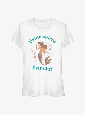 Disney The Little Mermaid Birthday Quinceanera Princess Ariel Girls T-Shirt