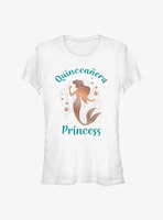 Disney The Little Mermaid Birthday Quinceanera Princess Ariel Girls T-Shirt