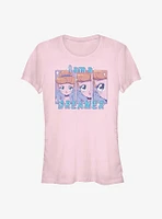 Disney Cinderella Anime Style I Am A Dreamerer Girls T-Shirt