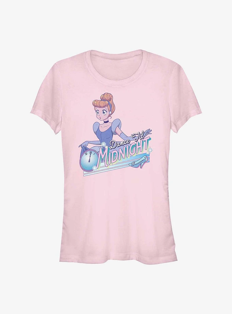 Disney Cinderella Anime Style Dance Til Midnight Girls T-Shirt