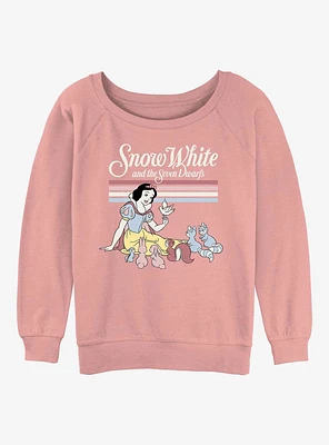 Disney Snow White and the Seven Dwarfs Forest Critters Girls Slouchy Sweatshirt