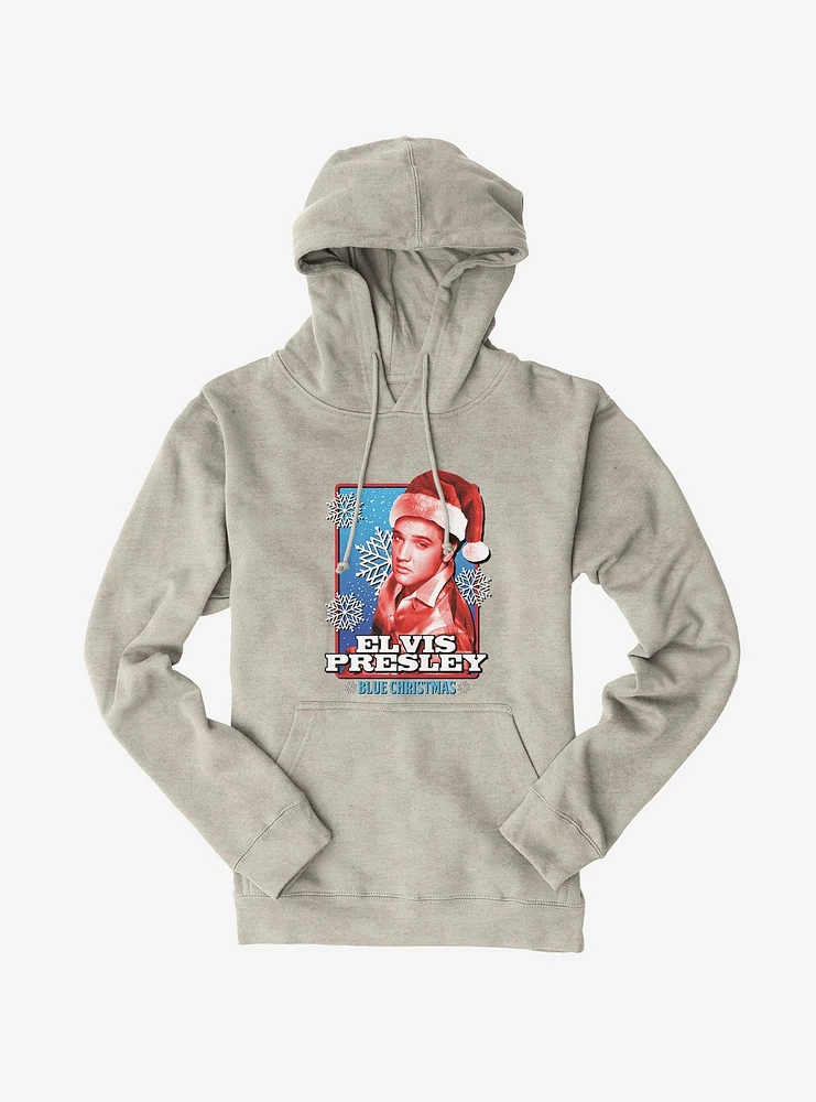 Elvis Presley Santa Hat Hoodie