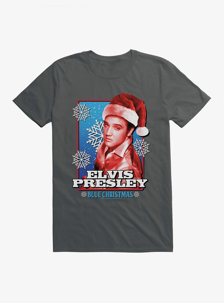 Elvis Presley Santa Hat T-Shirt