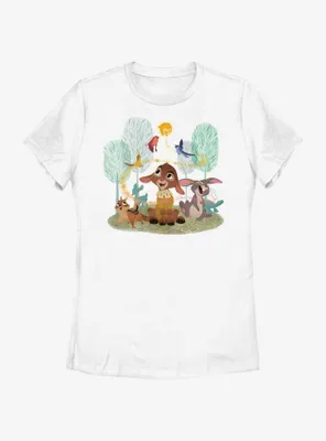 Disney Wish Star Valentino and Forest Friends Womens T-Shirt