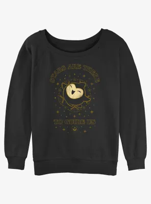 Disney Wish Stars Guide Us Womens Slouchy Sweatshirt