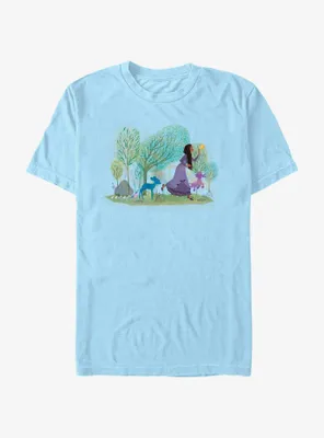 Disney Wish Play With Friends Asha Star and Valentino T-Shirt