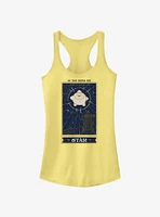 Disney Wish Just Look Up Star Card Girls Tank