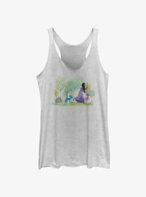 Disney Wish Play With Friends Asha Star and Valentino Womens Tank