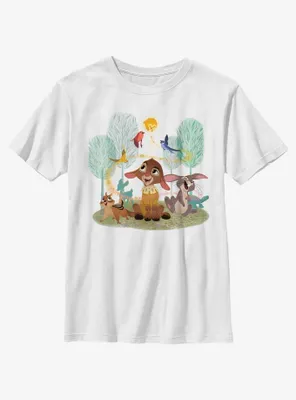 Disney Wish Star Valentino and Forest Friends Youth T-Shirt