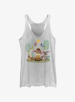 Disney Wish Star Valentino and Forest Friends Womens Tank
