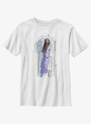 Disney Wish Watercolor Asha Youth T-Shirt