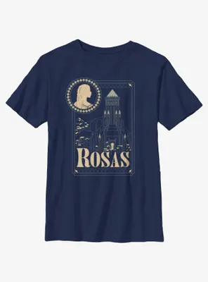 Disney Wish Rosas Card Youth T-Shirt