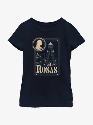 Disney Wish Rosas Card Youth Girls T-Shirt