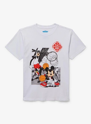 Disney Mickey Mouse and Friends Goofy & Basketball Youth T-Shirt — BoxLunch Exclusive