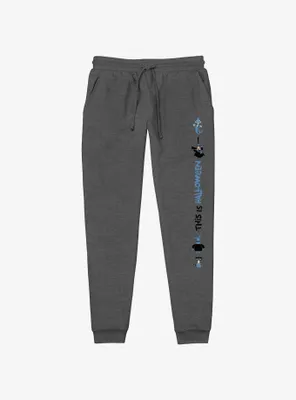 Disney The Nightmare Before Christmas This Is Halloween Icons Jogger Sweatpants