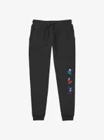 Disney The Nightmare Before Christmas Lock, Shock, and Barrel Skaters Jogger Sweatpants