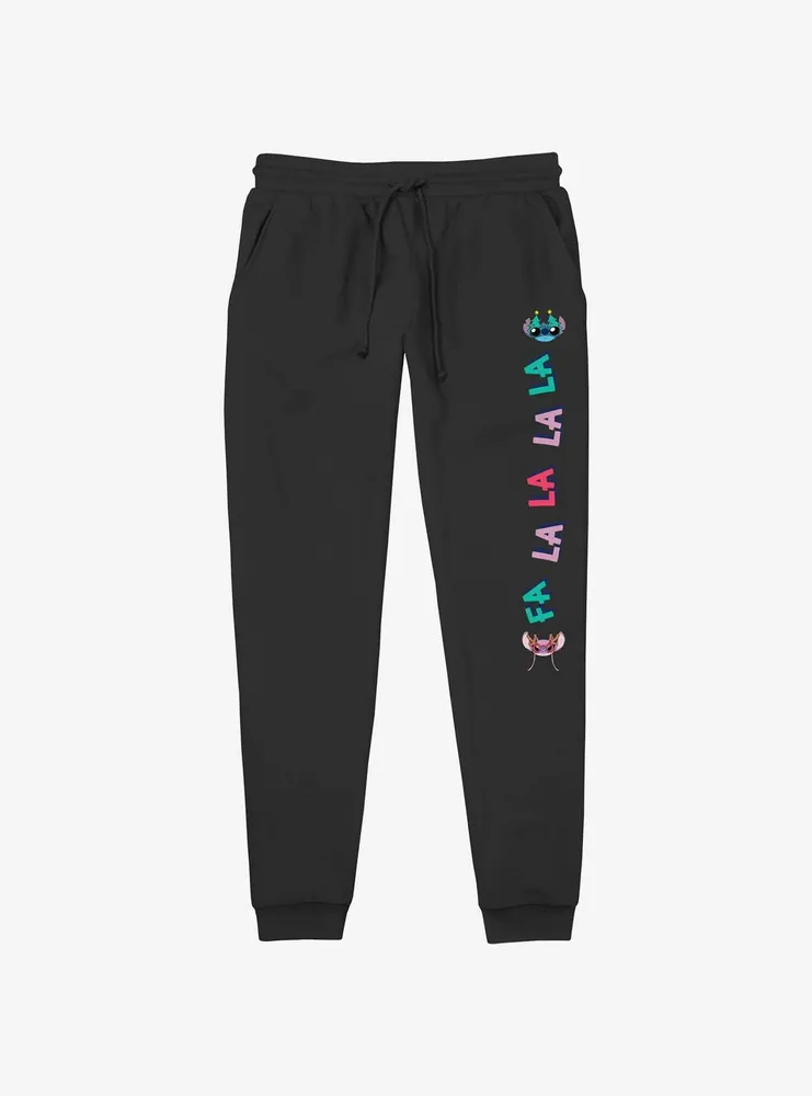 Disney Lilo & Stitch FaLaLaLa Jogger Sweatpants