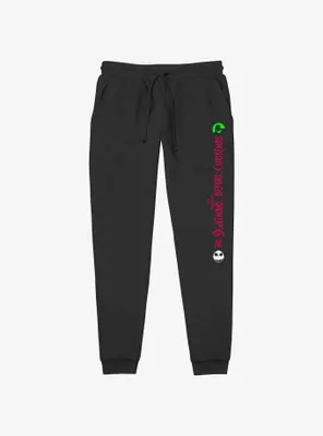 Disney The Nightmare Before Christmas Jack & Oogie Boogie Icons Jogger Sweatpants