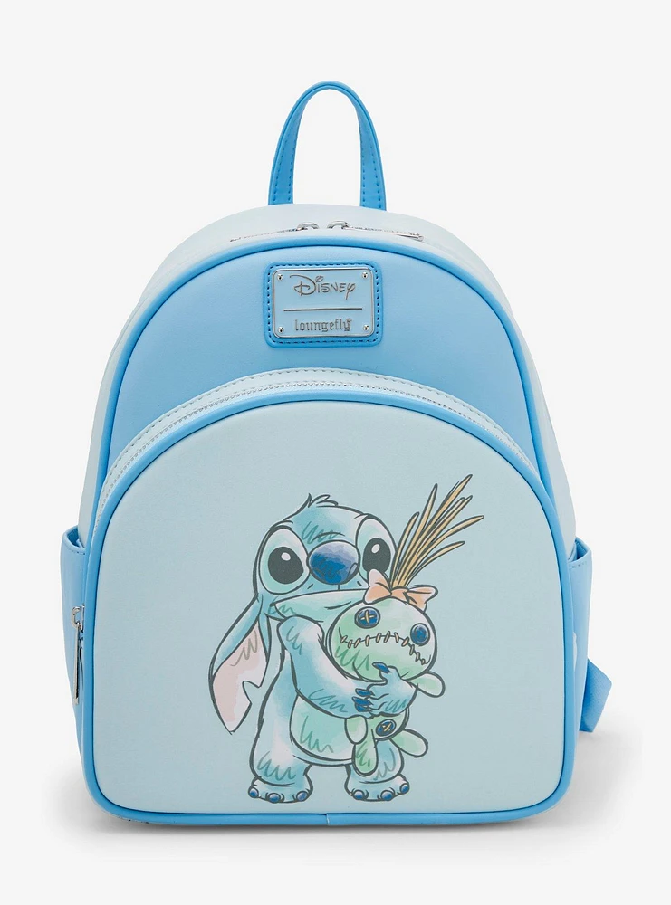 Loungefly Disney Lilo & Stitch Scrump & Stitch Mini Backpack - BoxLunch Exclusive