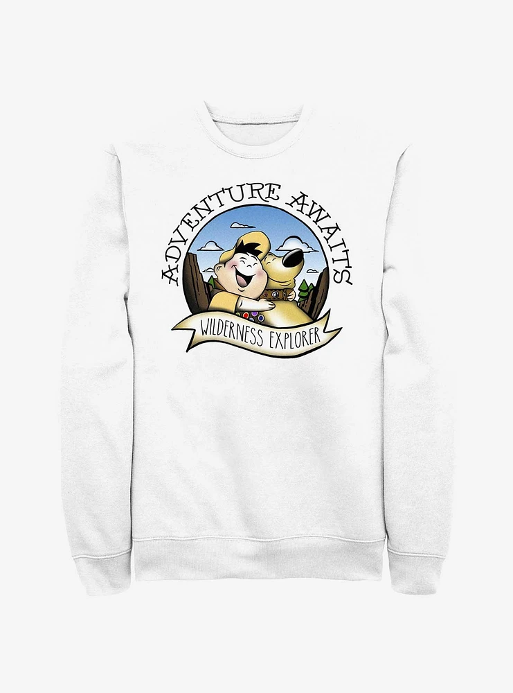 Disney Pixar Up Russell and Dug Wilderness Explorer Sweatshirt