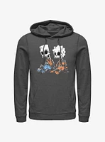 The Simpsons Skeleton Bart And Lisa Hoodie