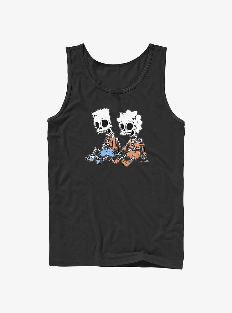 The Simpsons Skeleton Bart And Lisa Tank