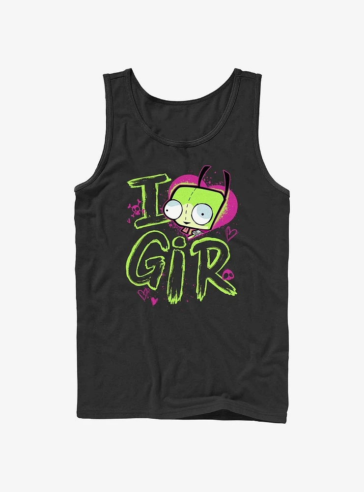 Invader ZIM Love GIR Tank