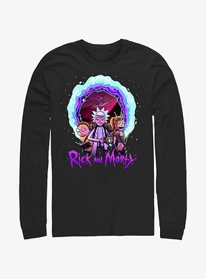 Rick and Morty Magic Portal Long-Sleeve T-Shirt