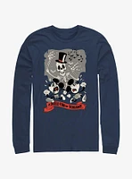 Disney Mickey Mouse A Skele-Ton of Screams Long-Sleeve T-Shirt