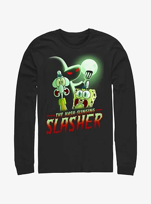 SpongeBob SquarePants Hash Slinging Slasher Long-Sleeve T-Shirt