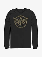 Zelda Hyrule Crest Long-Sleeve T-Shirt