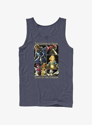 Nintendo Zelda Tears of the Kingdom Character Lineup Tank