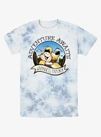 Disney Pixar Up Russell and Dug Wilderness Explorer Tie-Dye T-Shirt