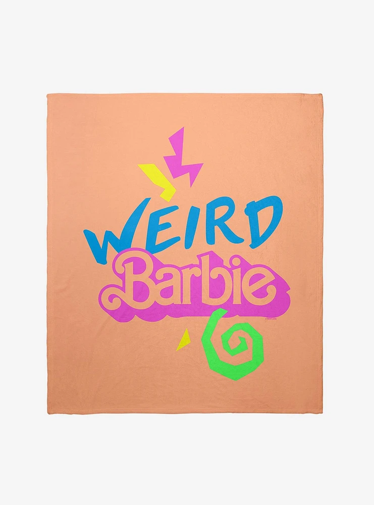 Barbie Weird Barbie Throw Blanket