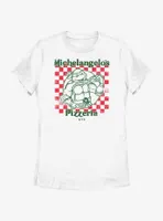 Teenage Mutant Ninja Turtles Mikey's Pizza Womens T-Shirt