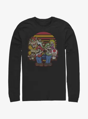 Nintendo Mario And Friends Long-Sleeve T-Shirt